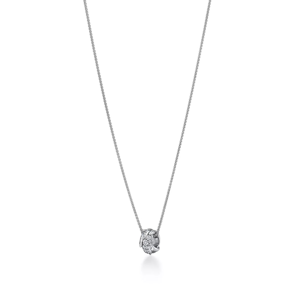 Carave Paris Oval Halo Pendant Necklace
