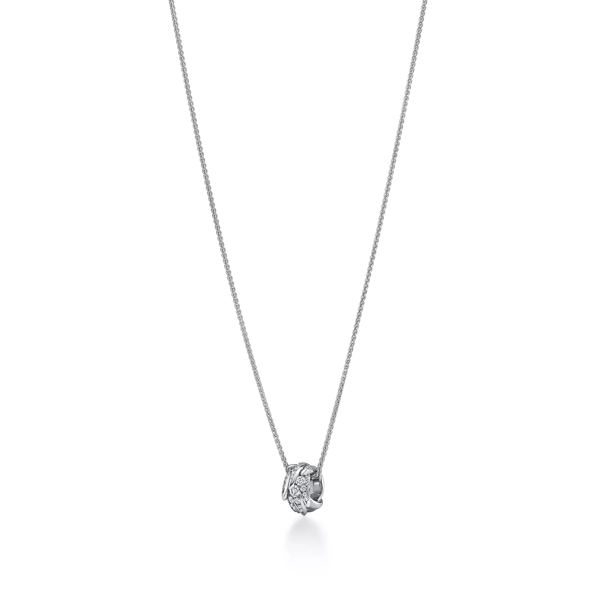 Carave Paris Oval Halo Pendant Necklace