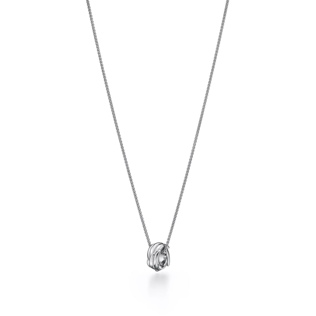 Carave Paris Oval Halo Pendant Necklace