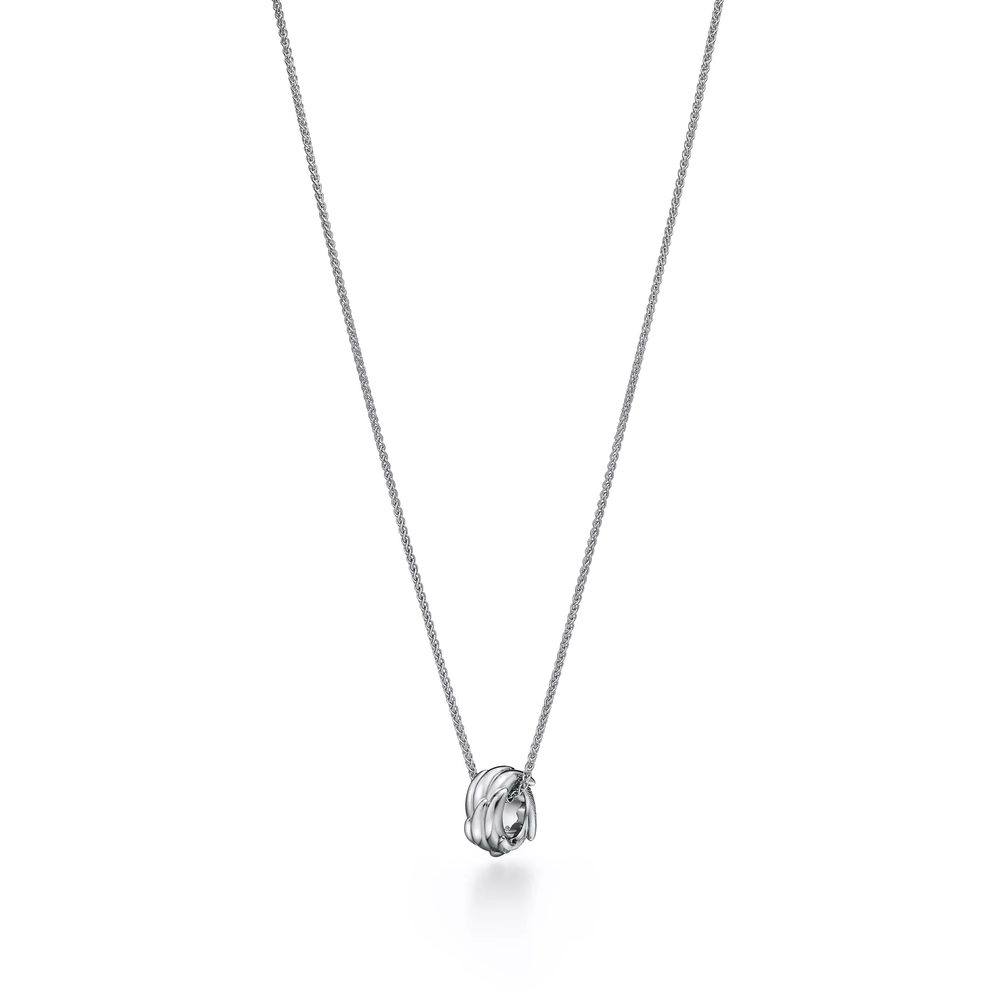 Carave Paris Oval Halo Pendant Necklace
