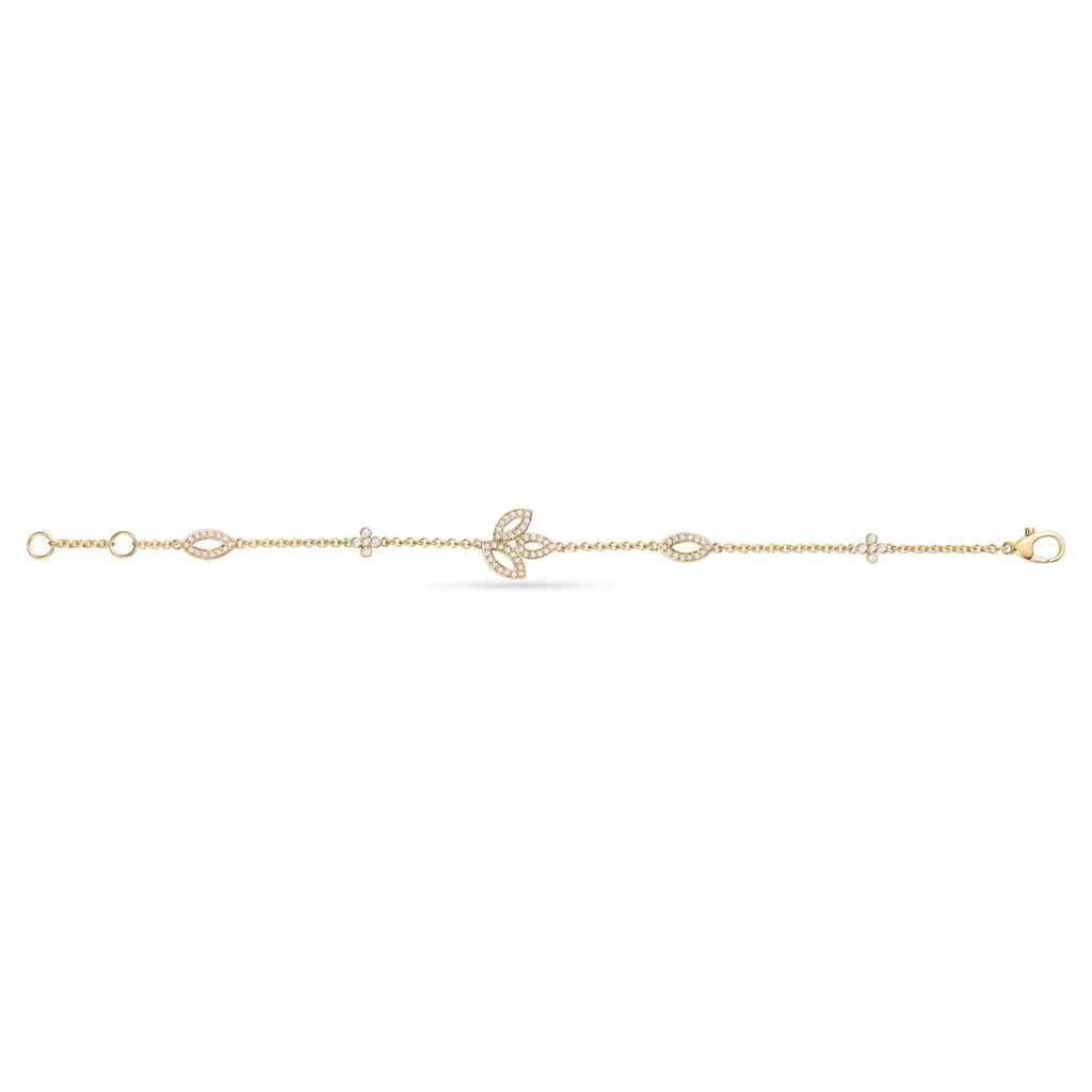 Carave Paris Lily Chain Diamond Bracelet