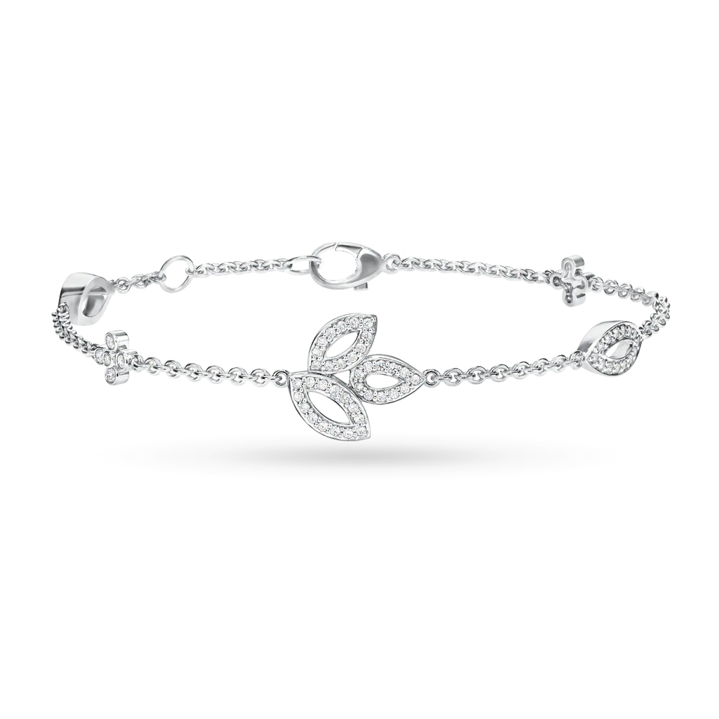 Carave Paris Lily Chain Diamond Bracelet