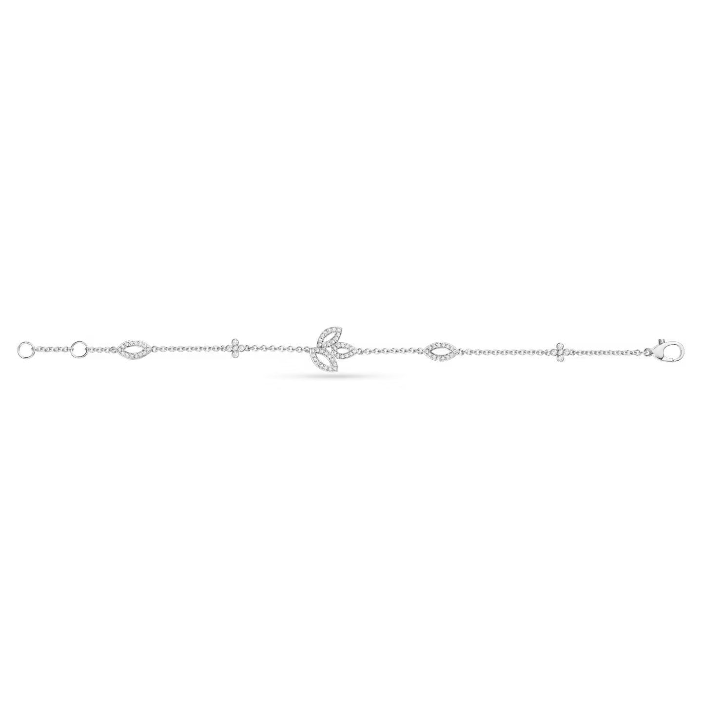 Carave Paris Lily Chain Diamond Bracelet