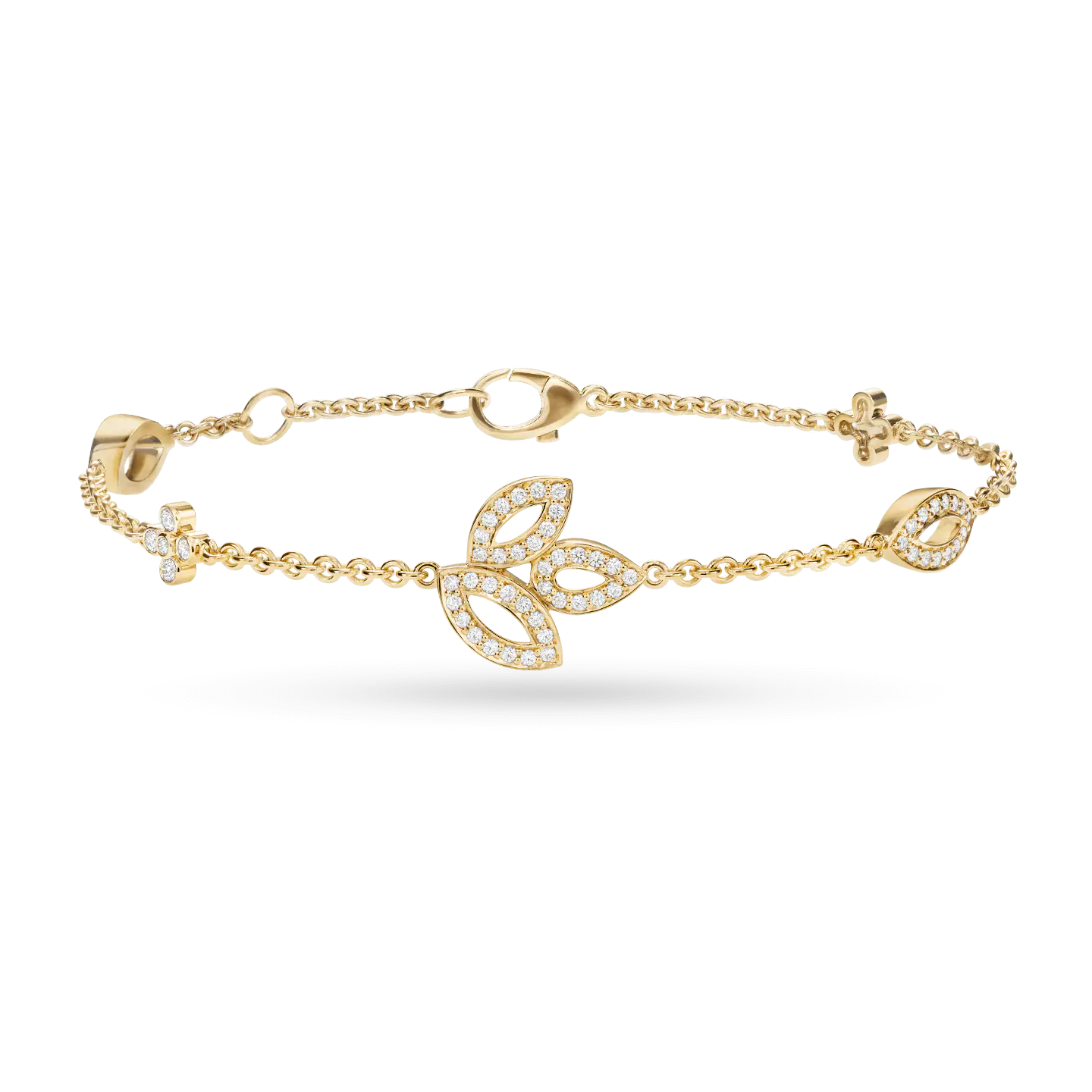 Carave Paris Lily Chain Diamond Bracelet
