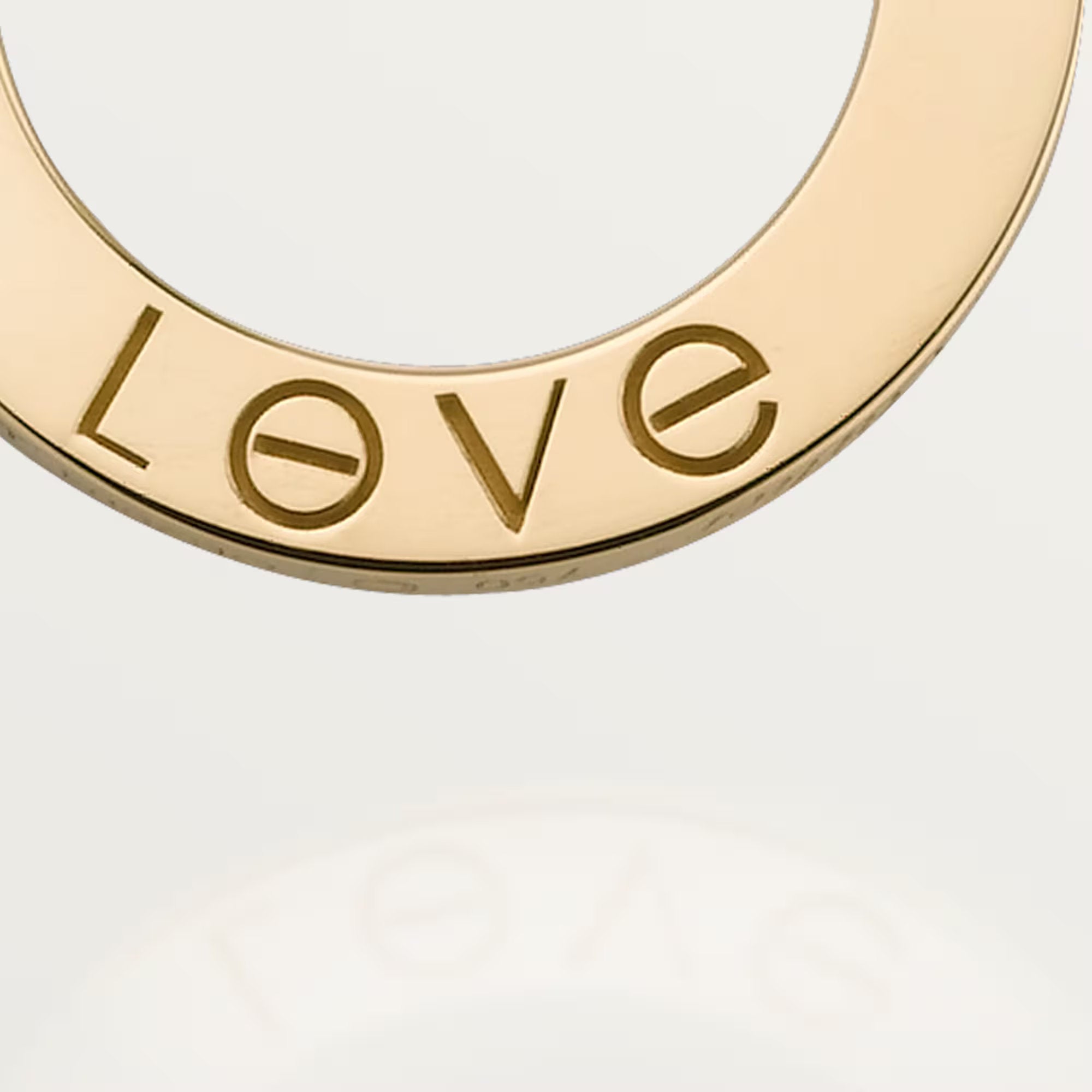 Carave Paris Love Circle Pendant Necklace
