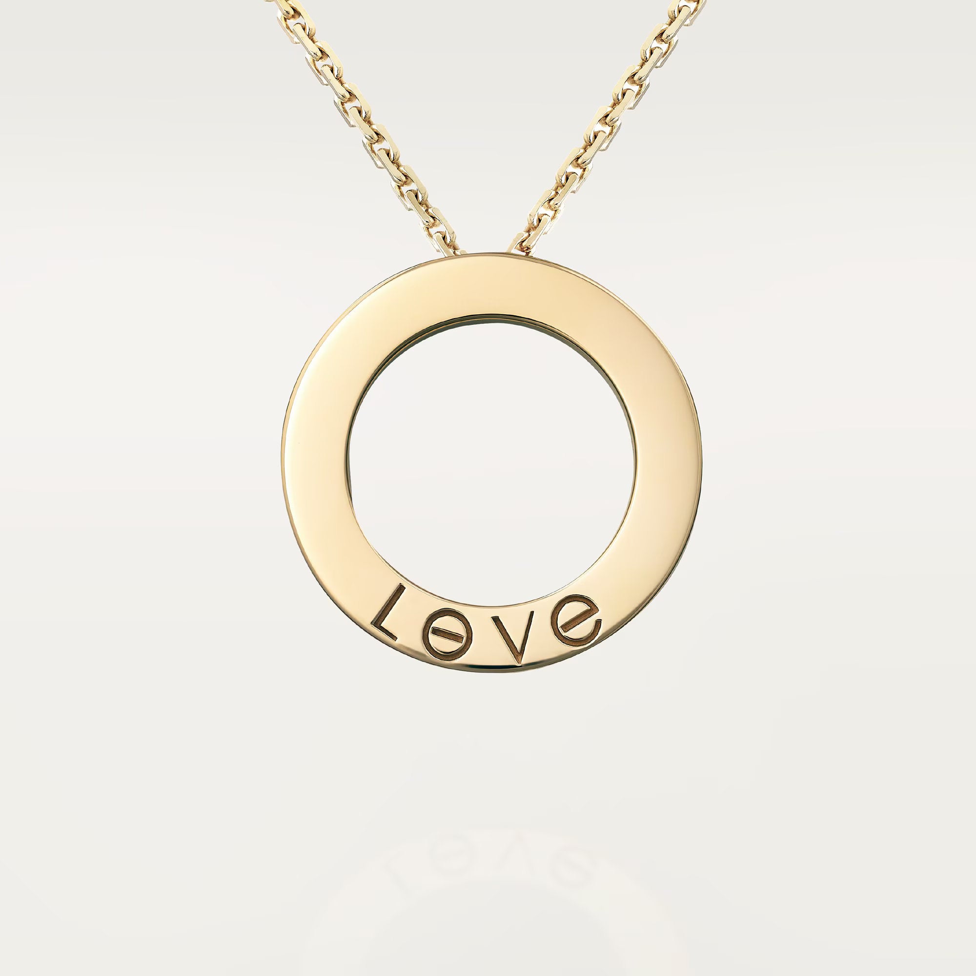 Carave Paris Love Circle Pendant Necklace