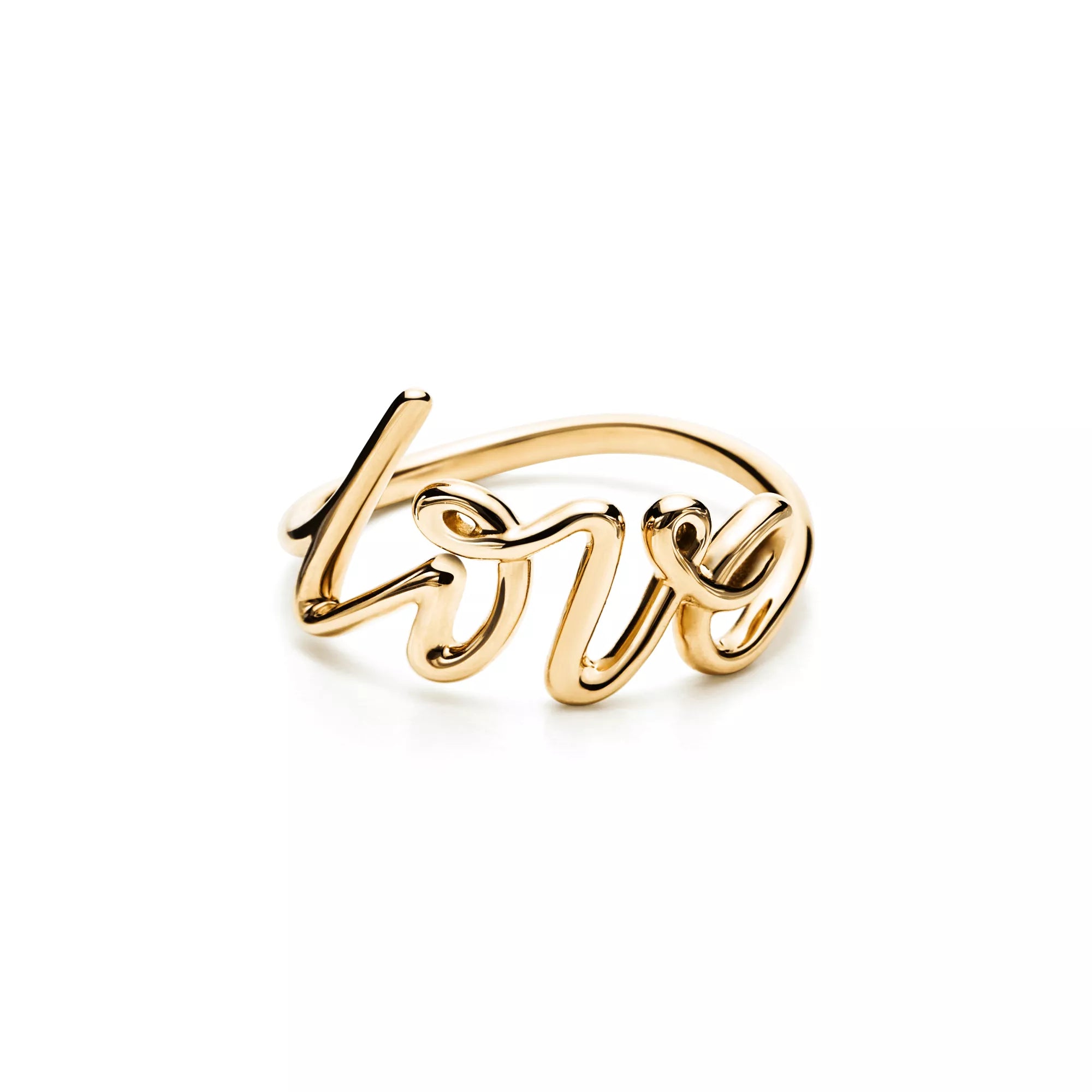Carave Paris Love Script Open Ring