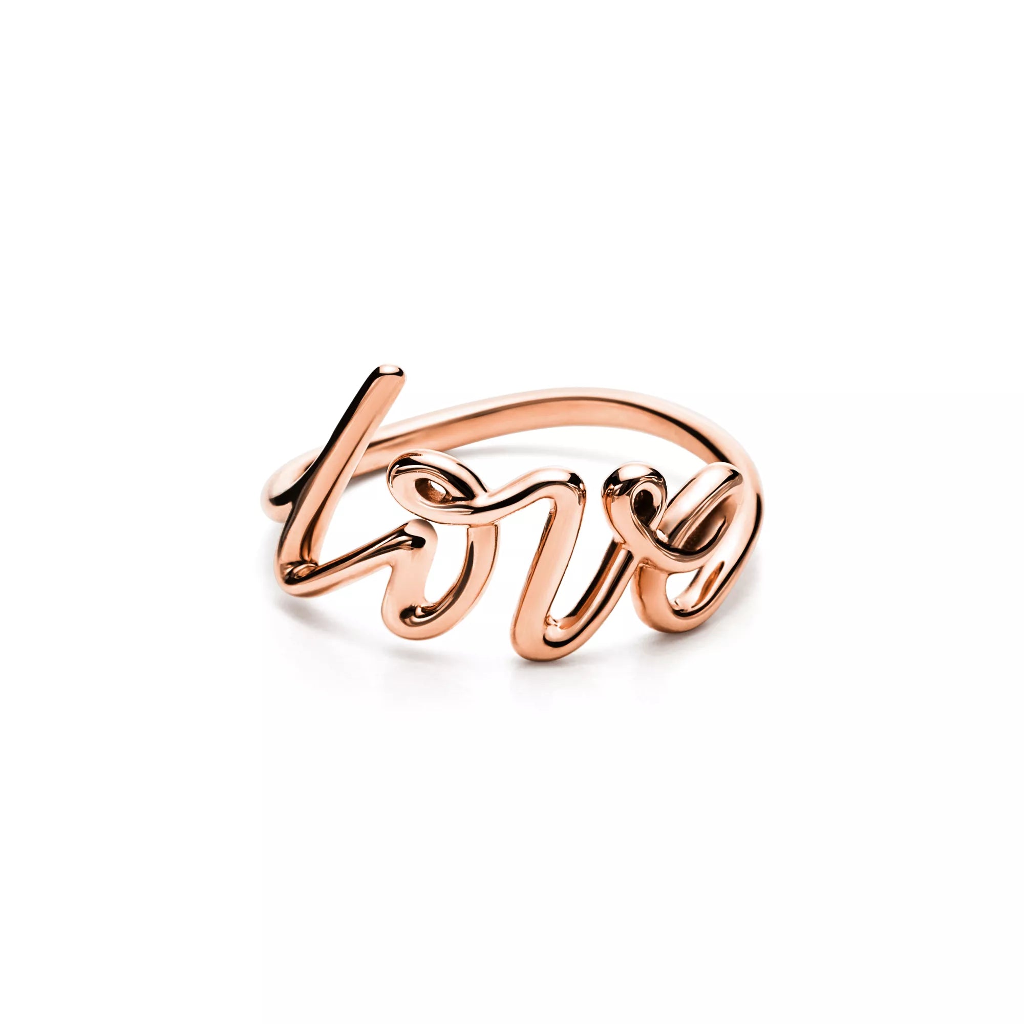 Carave Paris Love Script Open Ring