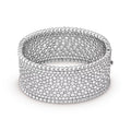 Carave Paris Lumière Pavé Diamond Cuff Bracelet