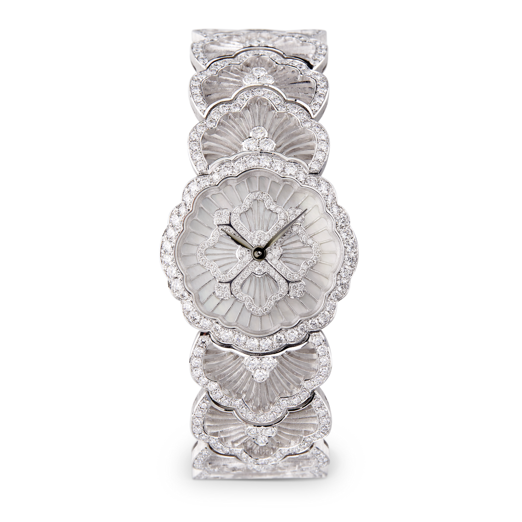 Carave Paris Luminous Petal Diamond Bracelet Watch