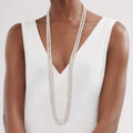Carave Paris Luminous Triple Strand Pearl Necklace