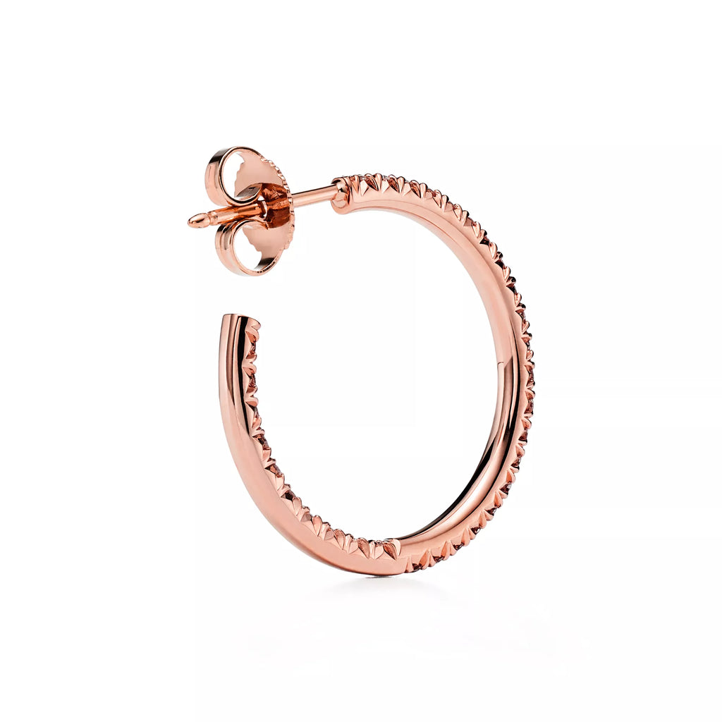 Carave Paris Luna Pavé Open Hoop Earrings