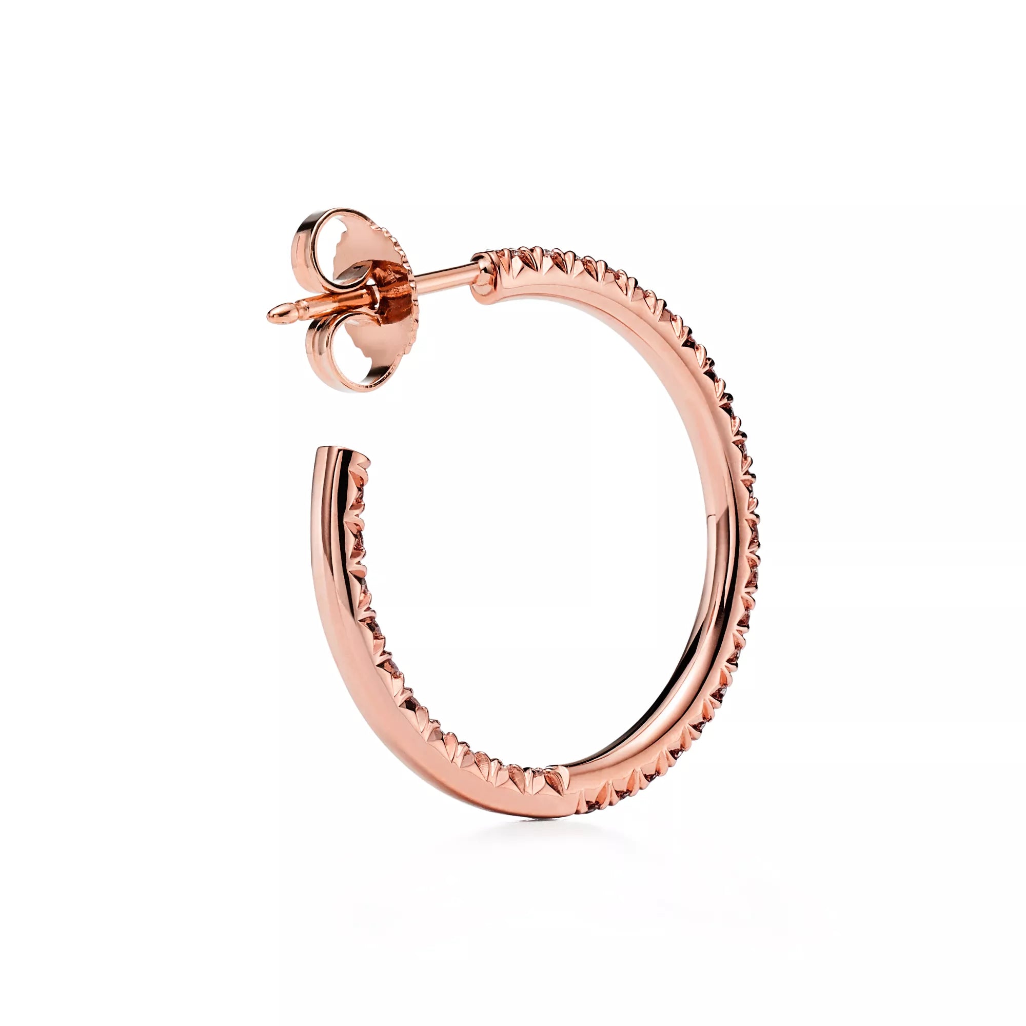 Carave Paris Luna Pavé Open Hoop Earrings