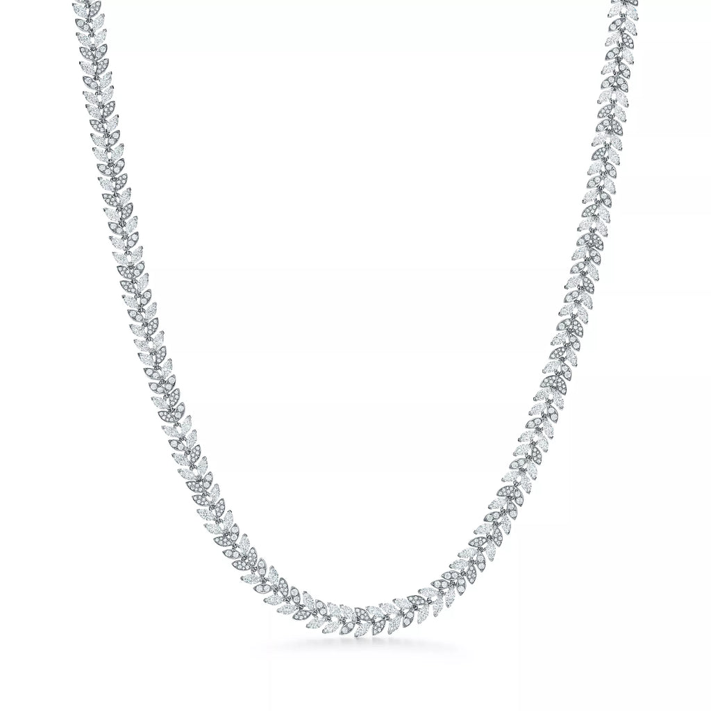 Carave Paris Luxe Marquise Tennis Collar Necklace