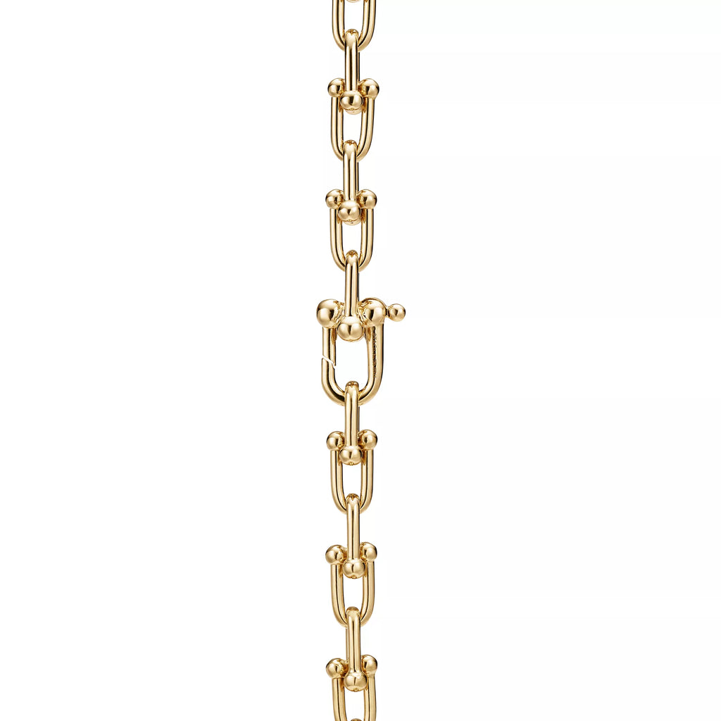 Carave Paris Modern Link Chain Choker Necklace in Silver