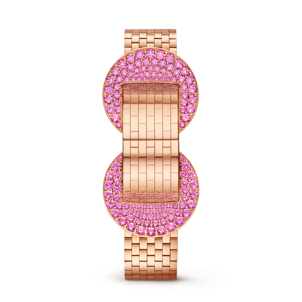 Carave Paris Luxury Pink Crystal Rose Gold Women’s Watch | Elegant Designer Timepiece