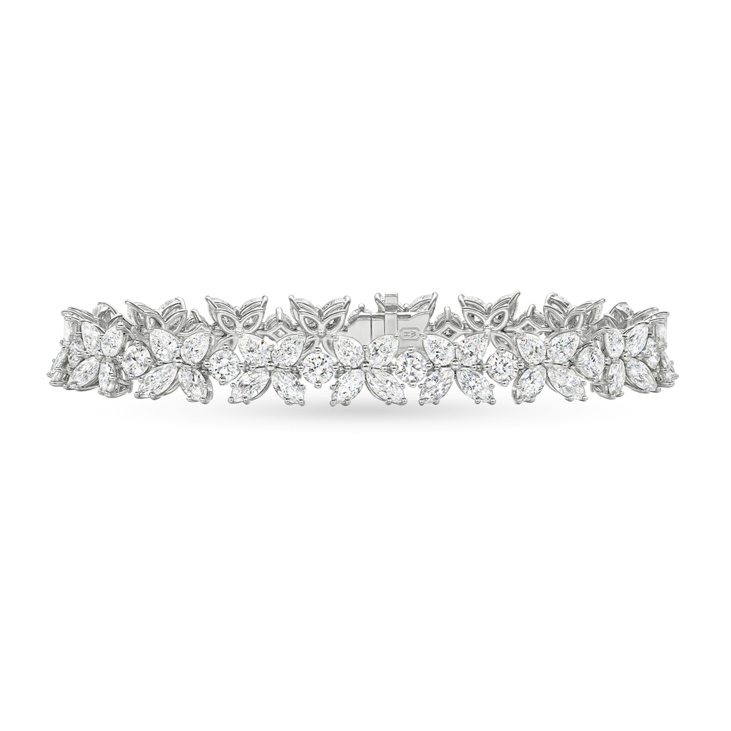 Carave Paris Marquesa Floral Diamond Bracelet