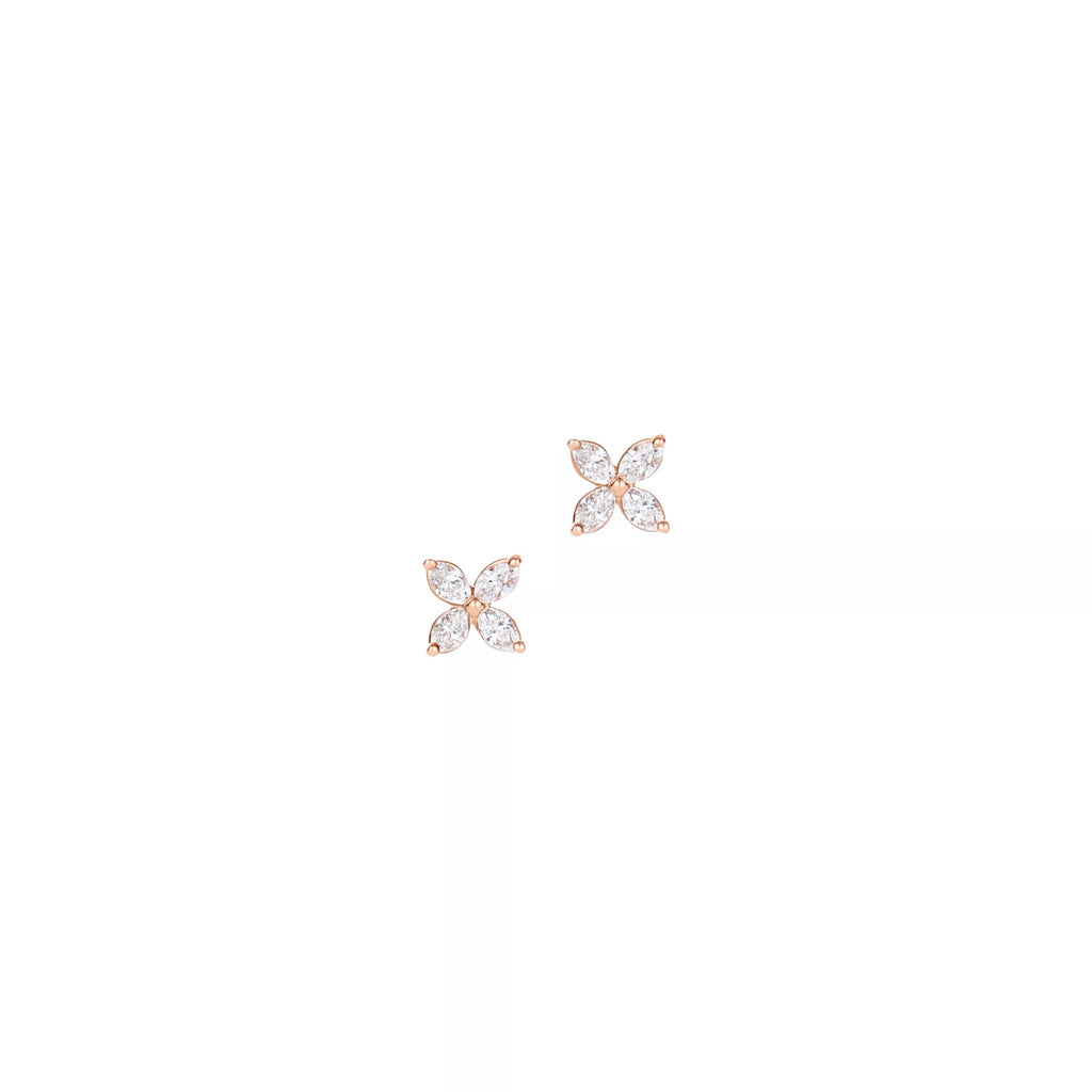 Carave Paris Marquise Petal Flower Stud Earring
