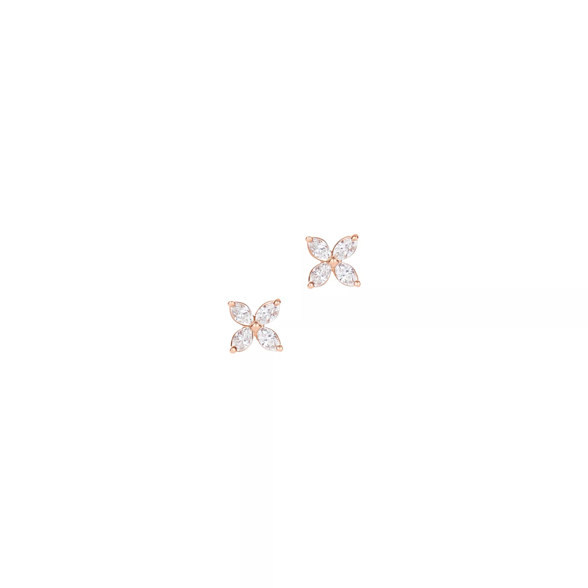 Carave Paris Marquise Petal Flower Stud Earring