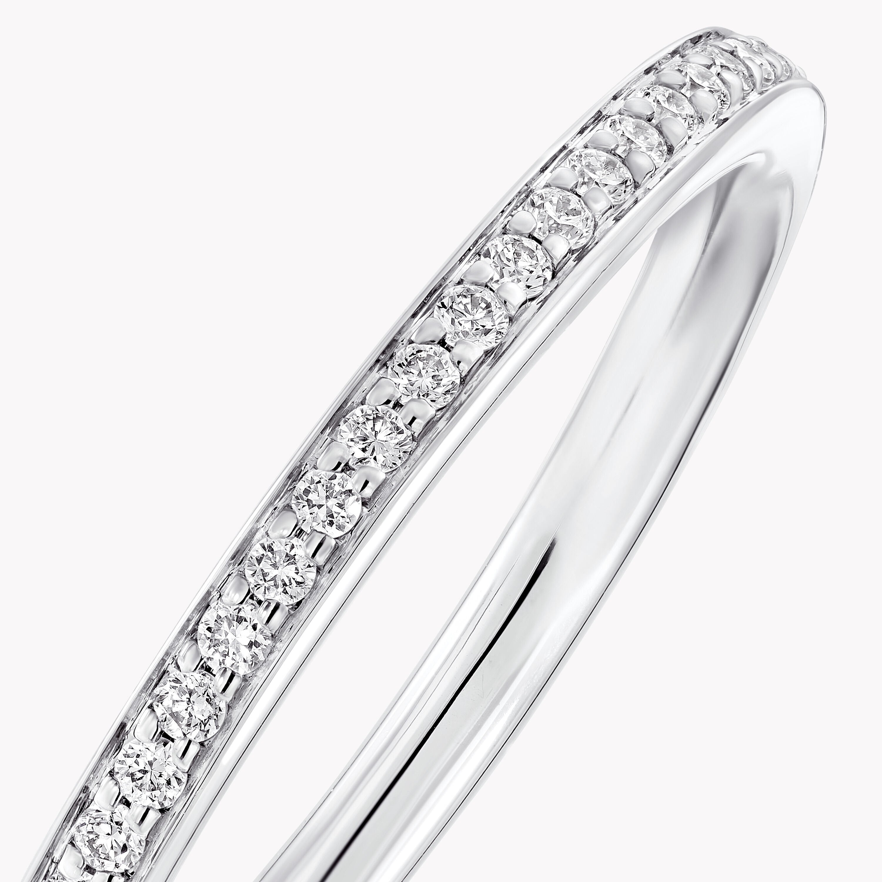 Carave Paris Micro Pavé Eternity Diamond Band Ring