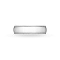 Carave Paris Wide Milgrain Platinum Wedding Band