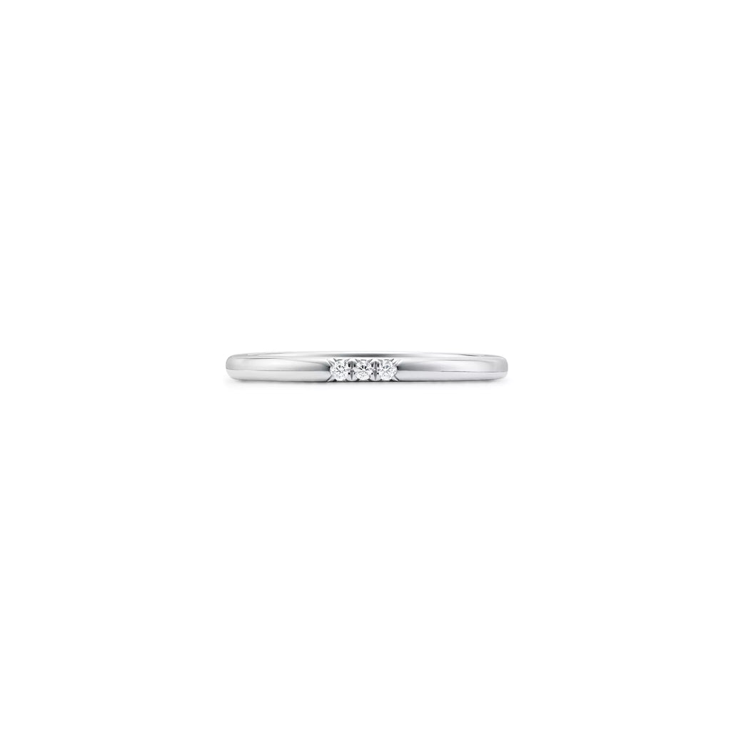 Carave Paris Minimalist Diamond Accent Band Ring