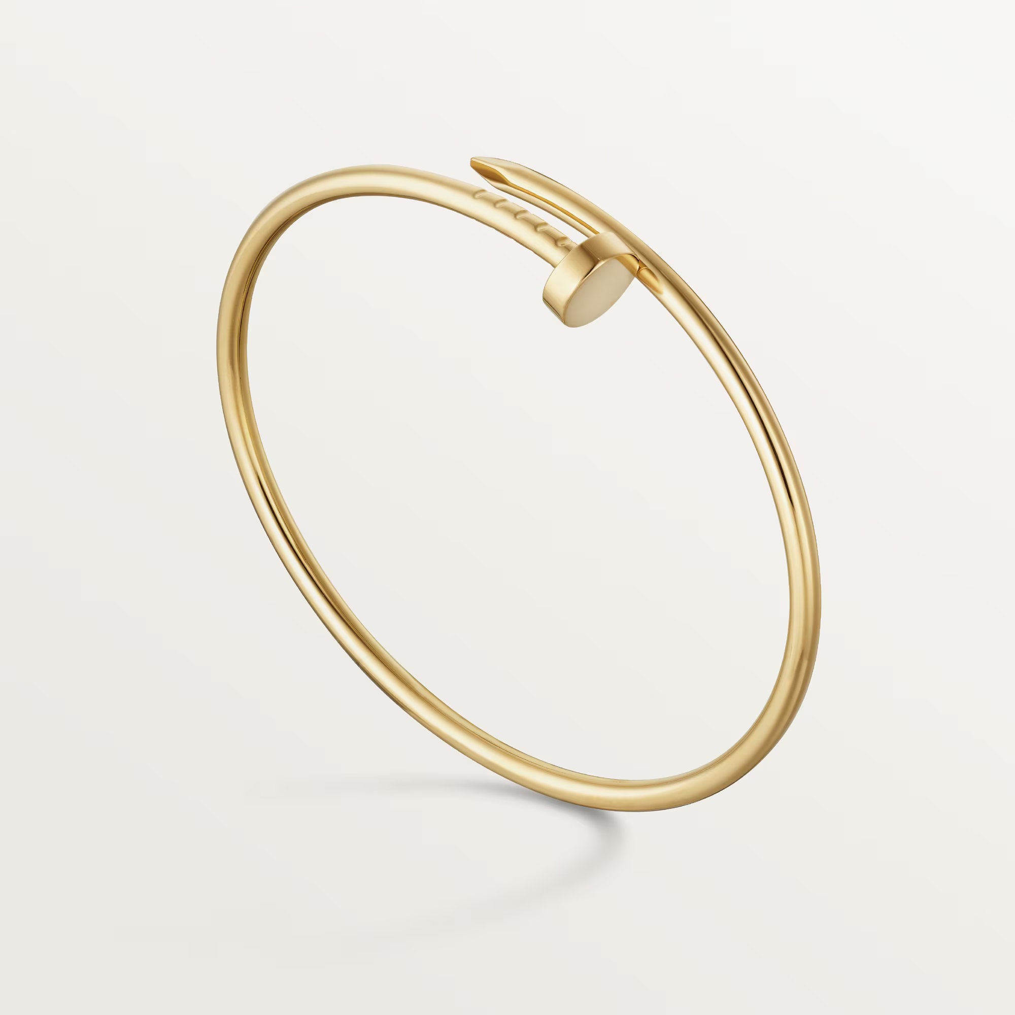 Carave Paris Minimalist Nail Open Bangle Bracelet