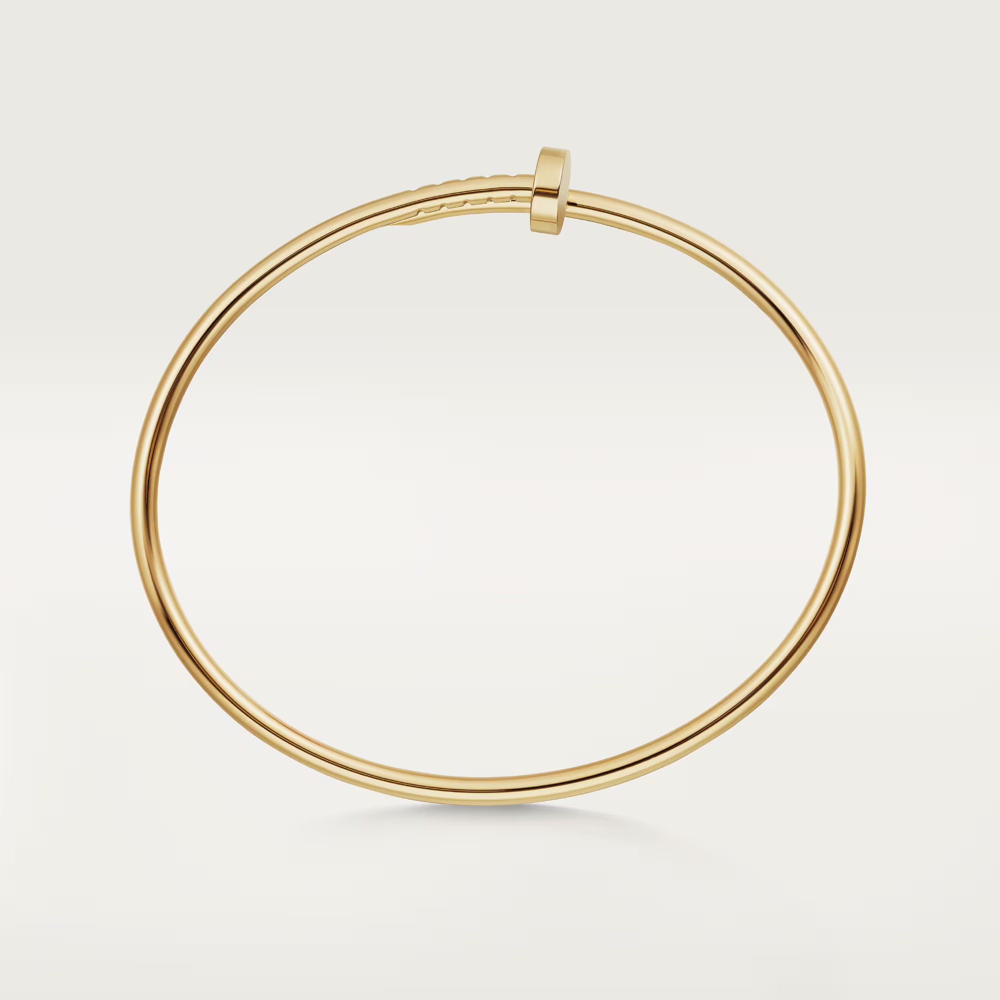 Carave Paris Minimalist Nail Open Bangle Bracelet