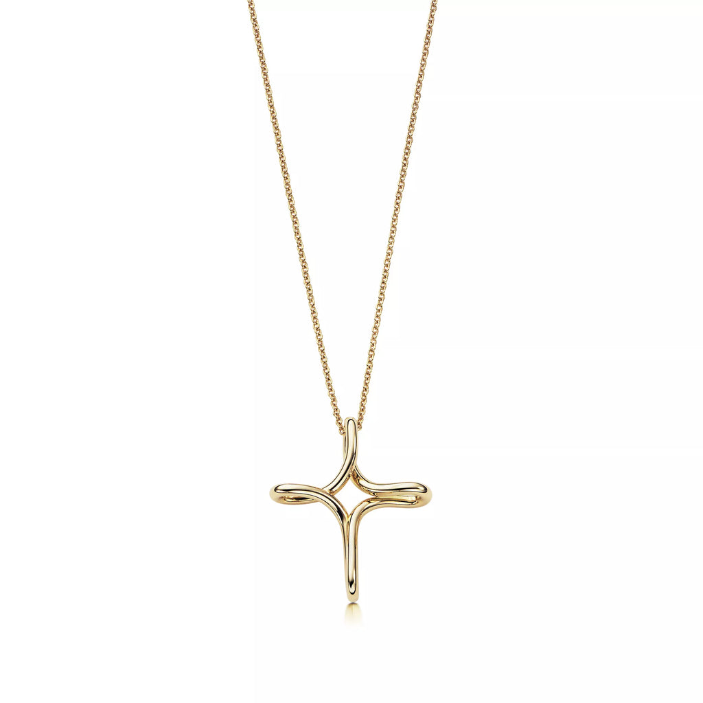 Carave Paris Modern Cross Pendant Necklace