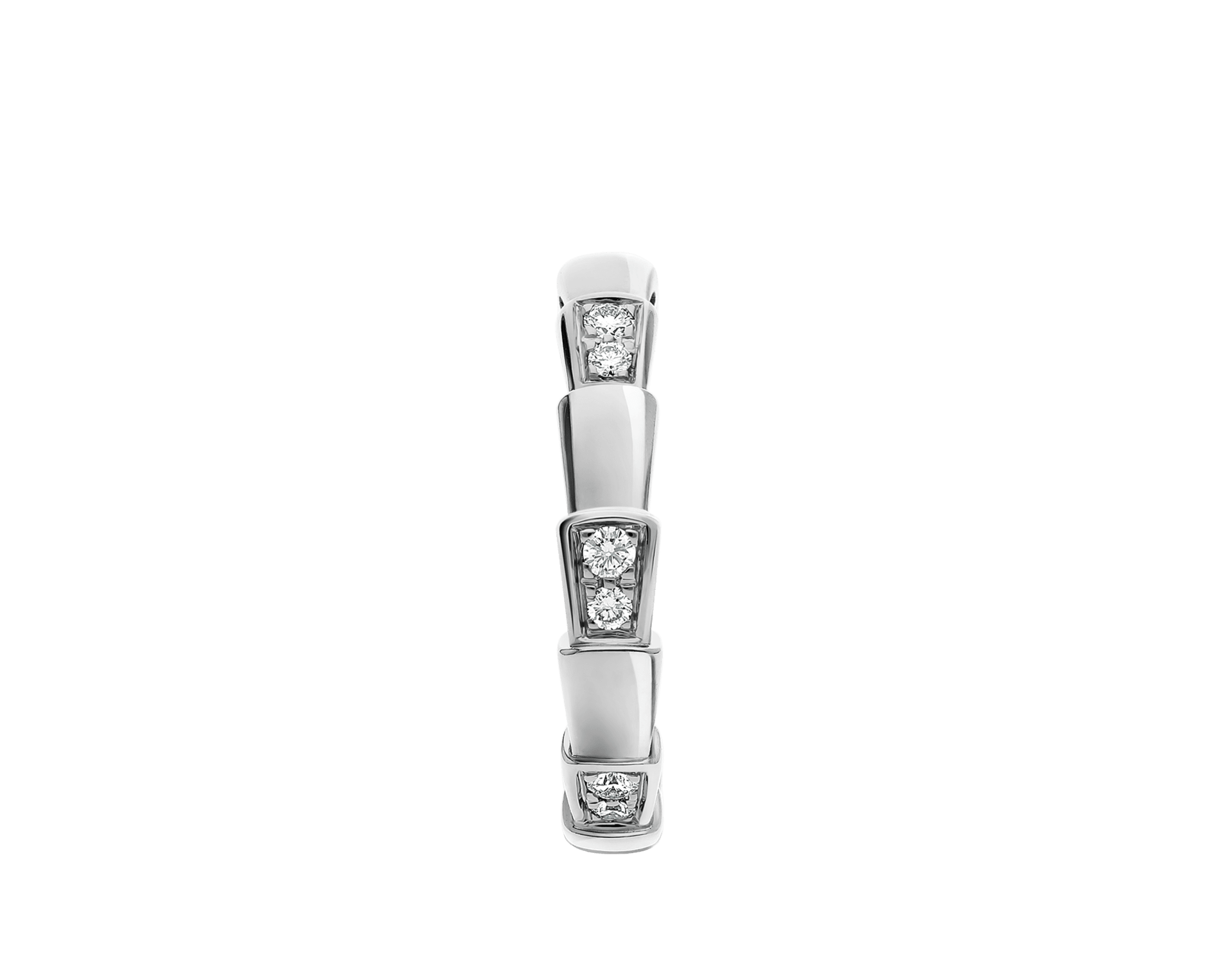 Carave Paris Modern Diamond Geometric Band Ring