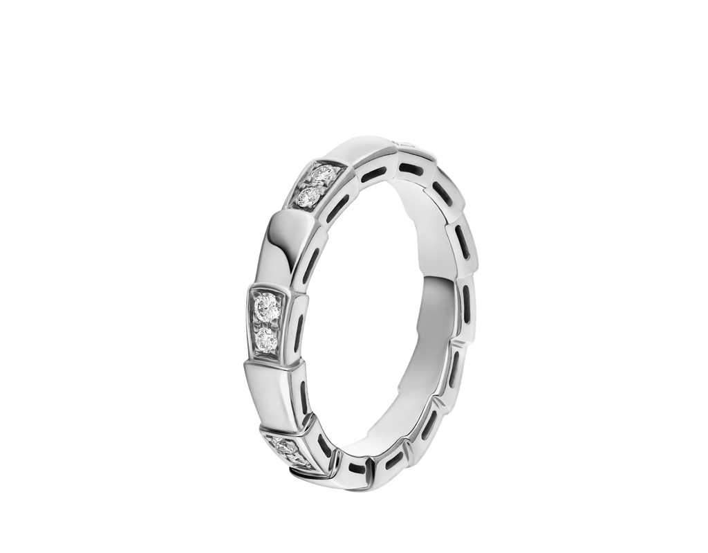 Carave Paris Modern Diamond Geometric Band Ring