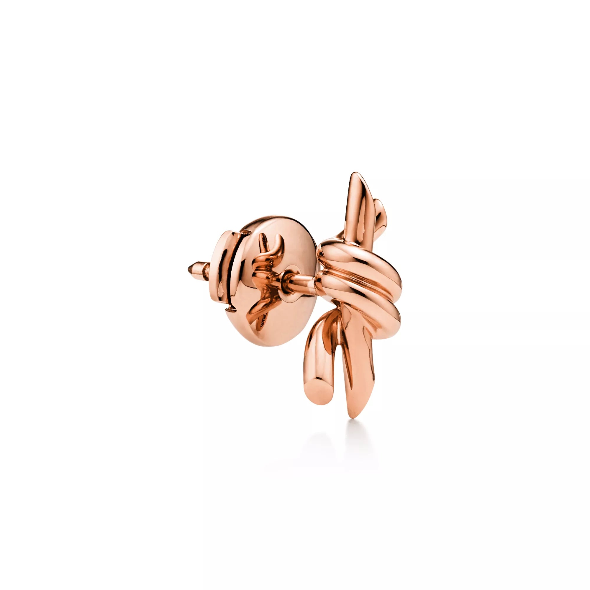 Carave Paris Modern Knot Sculpture Stud Earrings