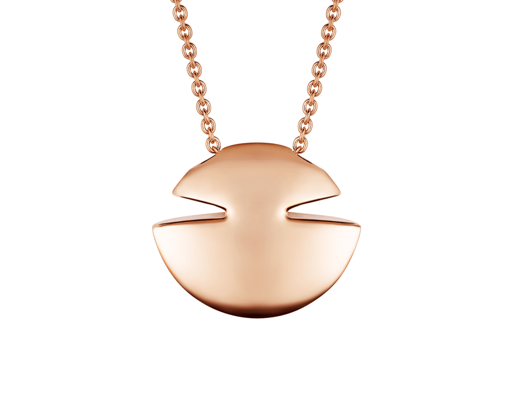 Carave Paris Modern Sculptural Orb Pendant Necklace