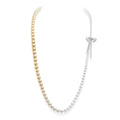 Carave Paris Ombre Pearl Bow Necklace