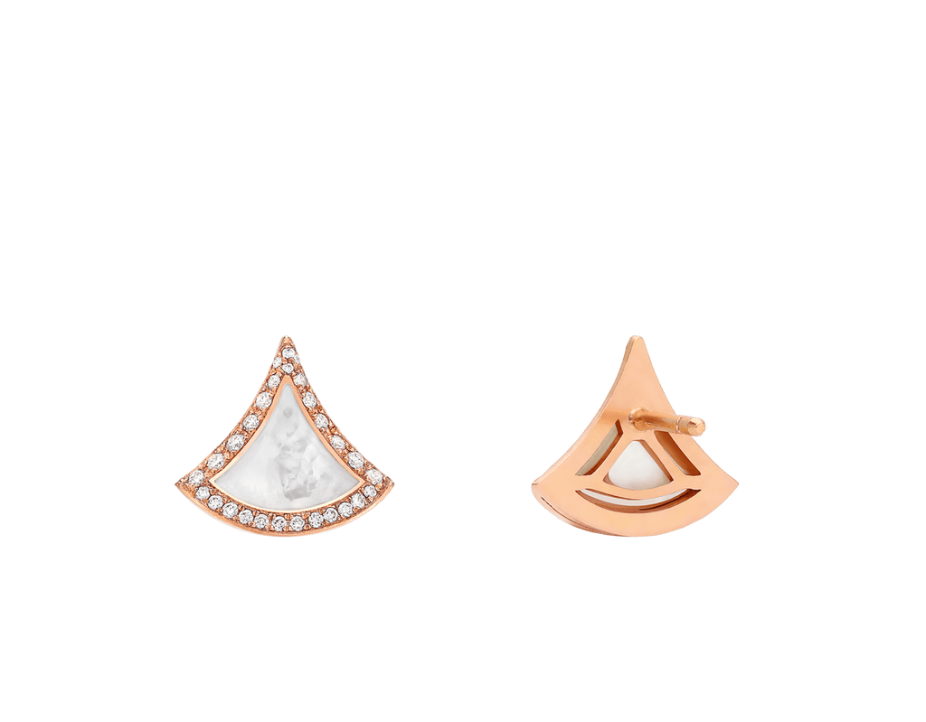 Carave Paris Onyx Pavé Fan Stud Earrings