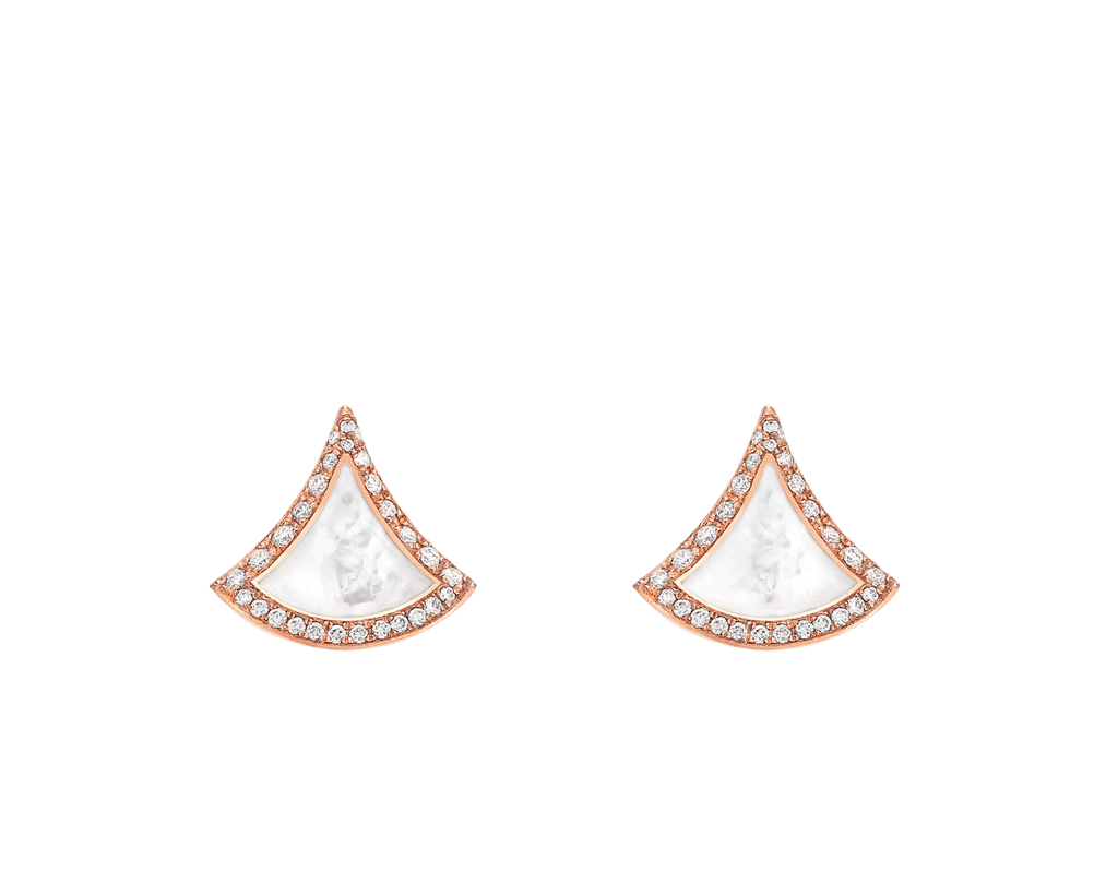 Carave Paris Onyx Pavé Fan Stud Earrings