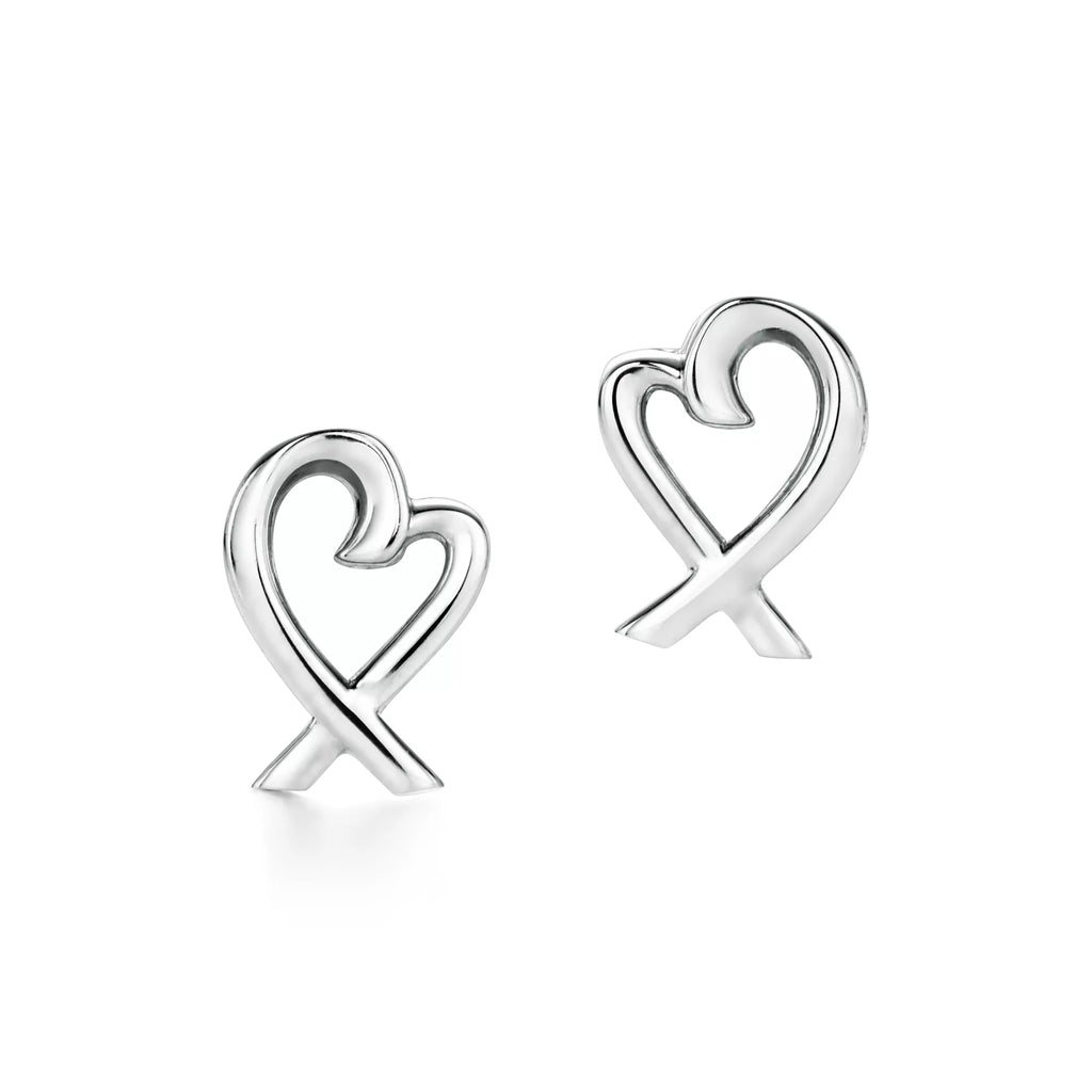 Carave Paris Open Heart Sculpted Stud Earrings