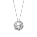 Carave Paris Orbit Pearl Halo Pendant Necklace