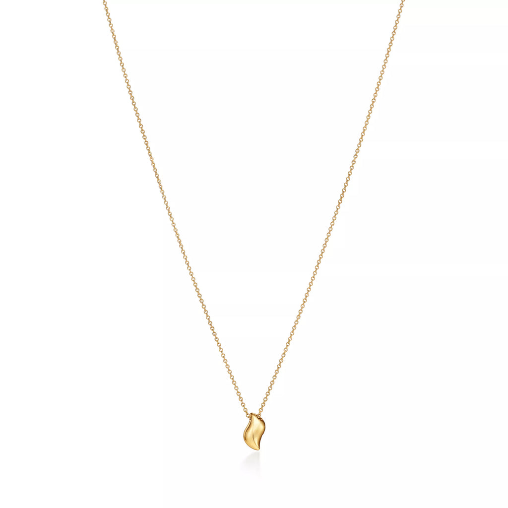 Carave Paris Pavé Diamond Pendant Necklace in White Gold