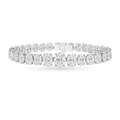Carave Paris Oval Diamond Tennis Bracelet