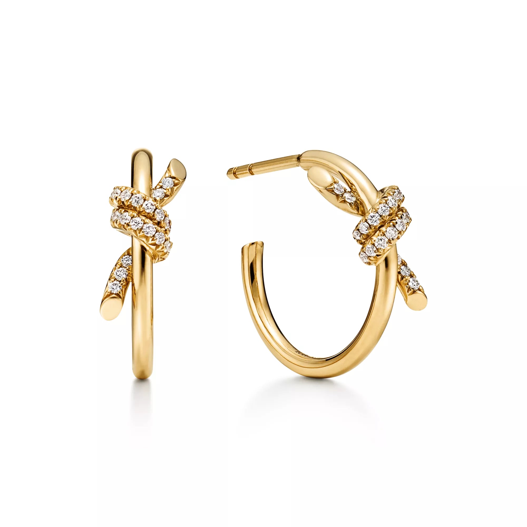 Carave Paris Pavé Barbed Hoop Earrings