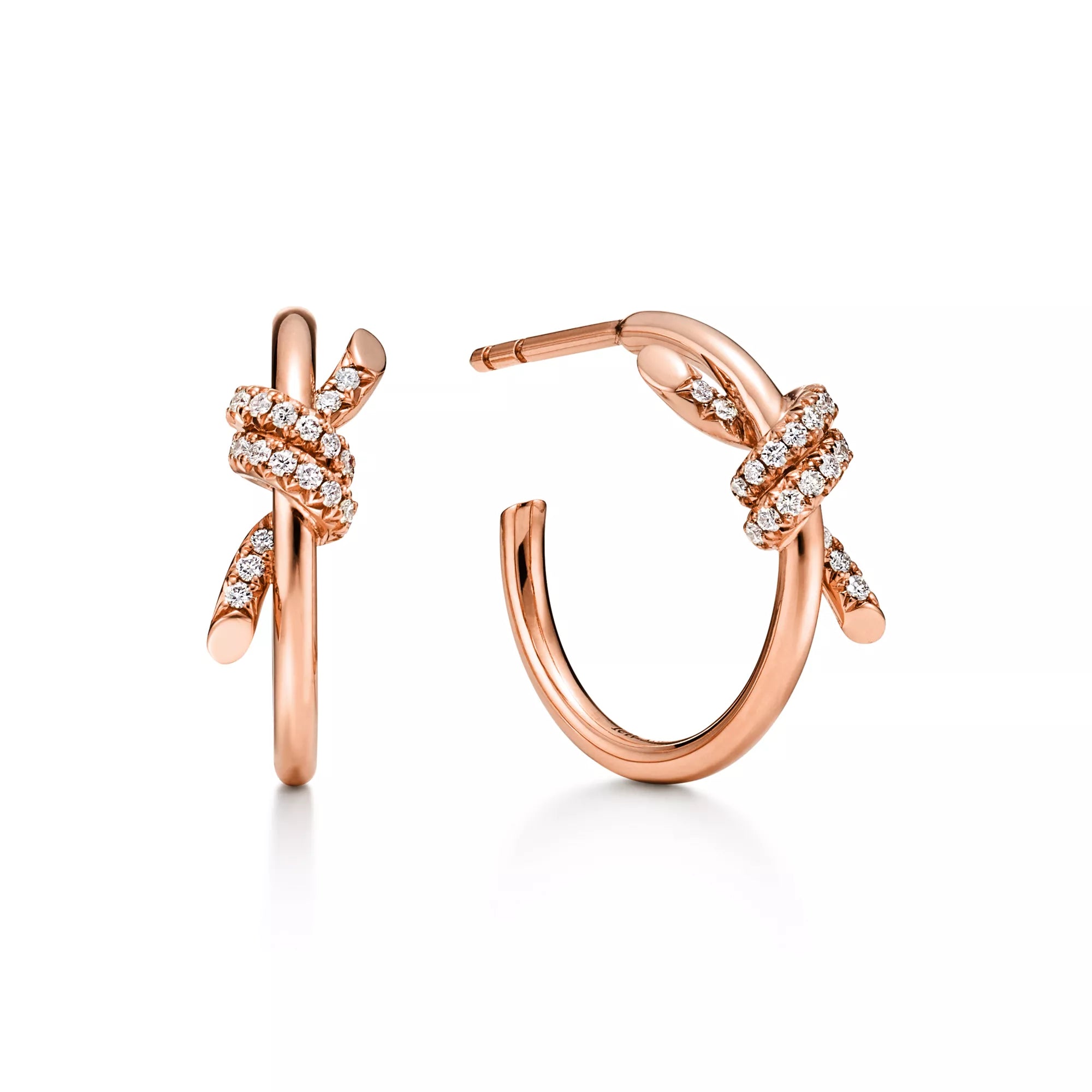 Carave Paris Pavé Barbed Hoop Earrings