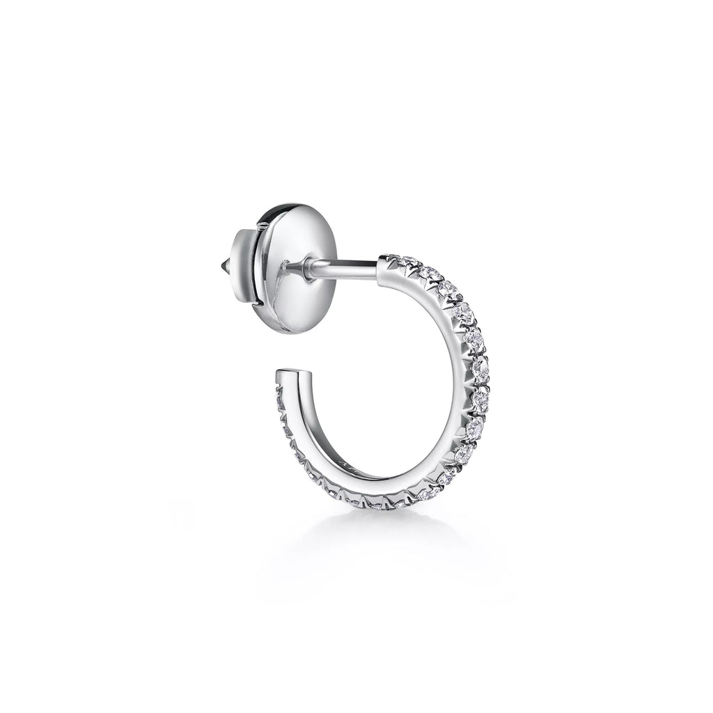 Carave Paris Pavé Classic Huggie Hoop Earrings  Short Description