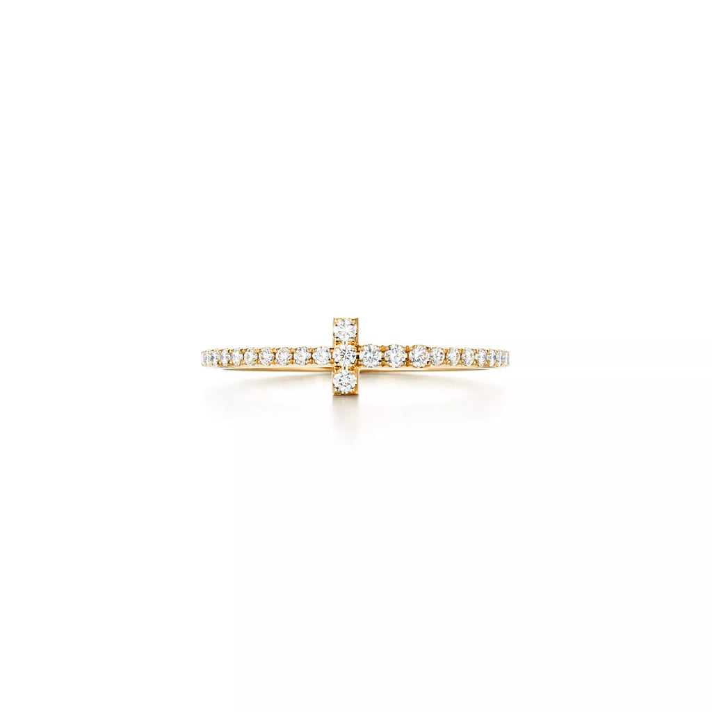 Carave Paris Pavé Cross Diamond Stackable Ring