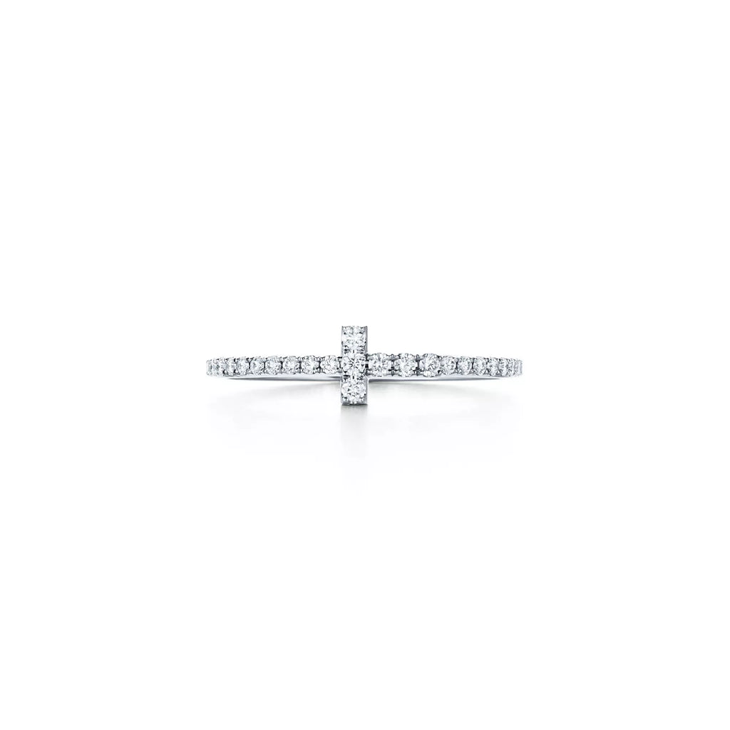 Carave Paris Pavé Cross Diamond Stackable Ring