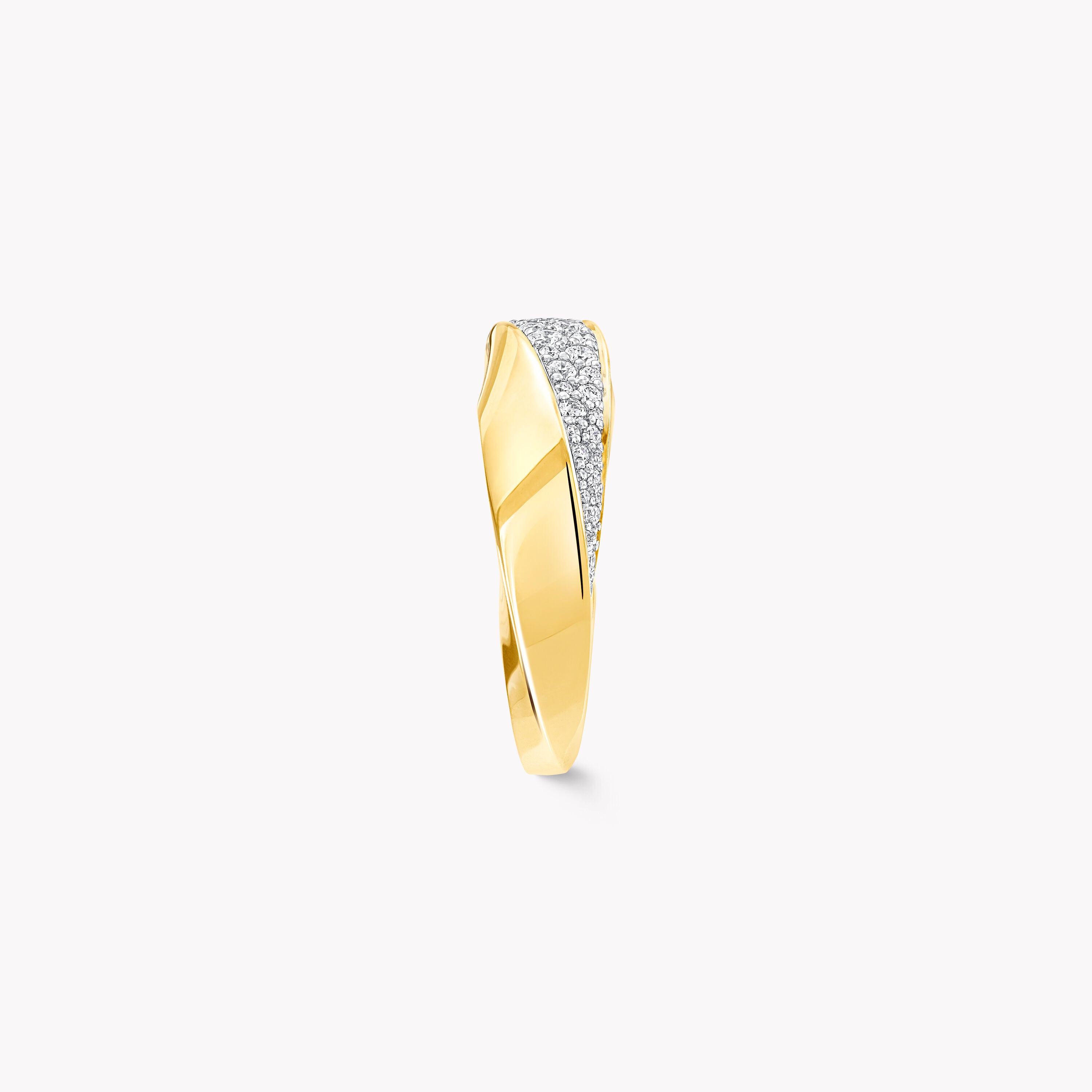 Carave Paris Pavé Crossover Band Ring
