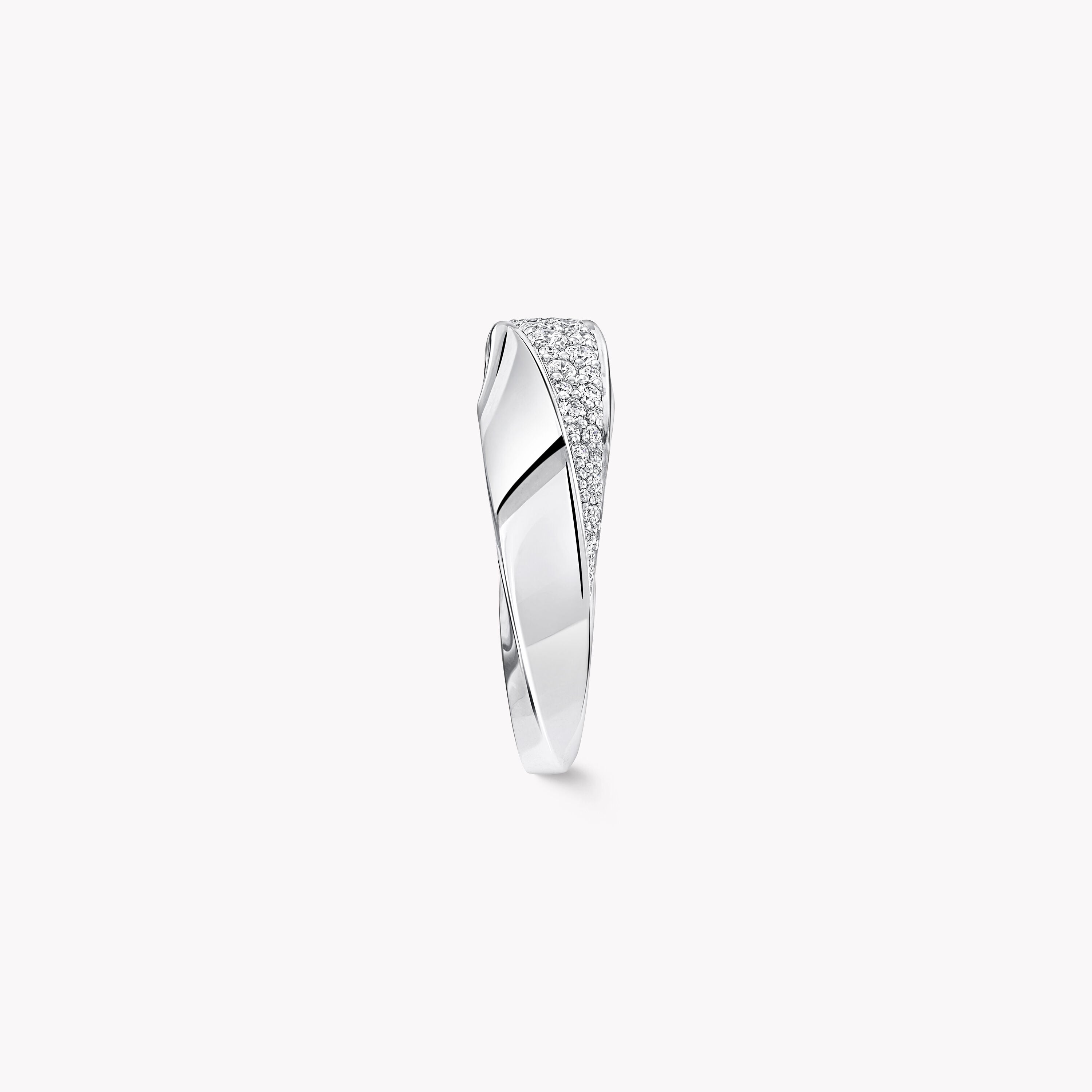 Carave Paris Pavé Crossover Band Ring