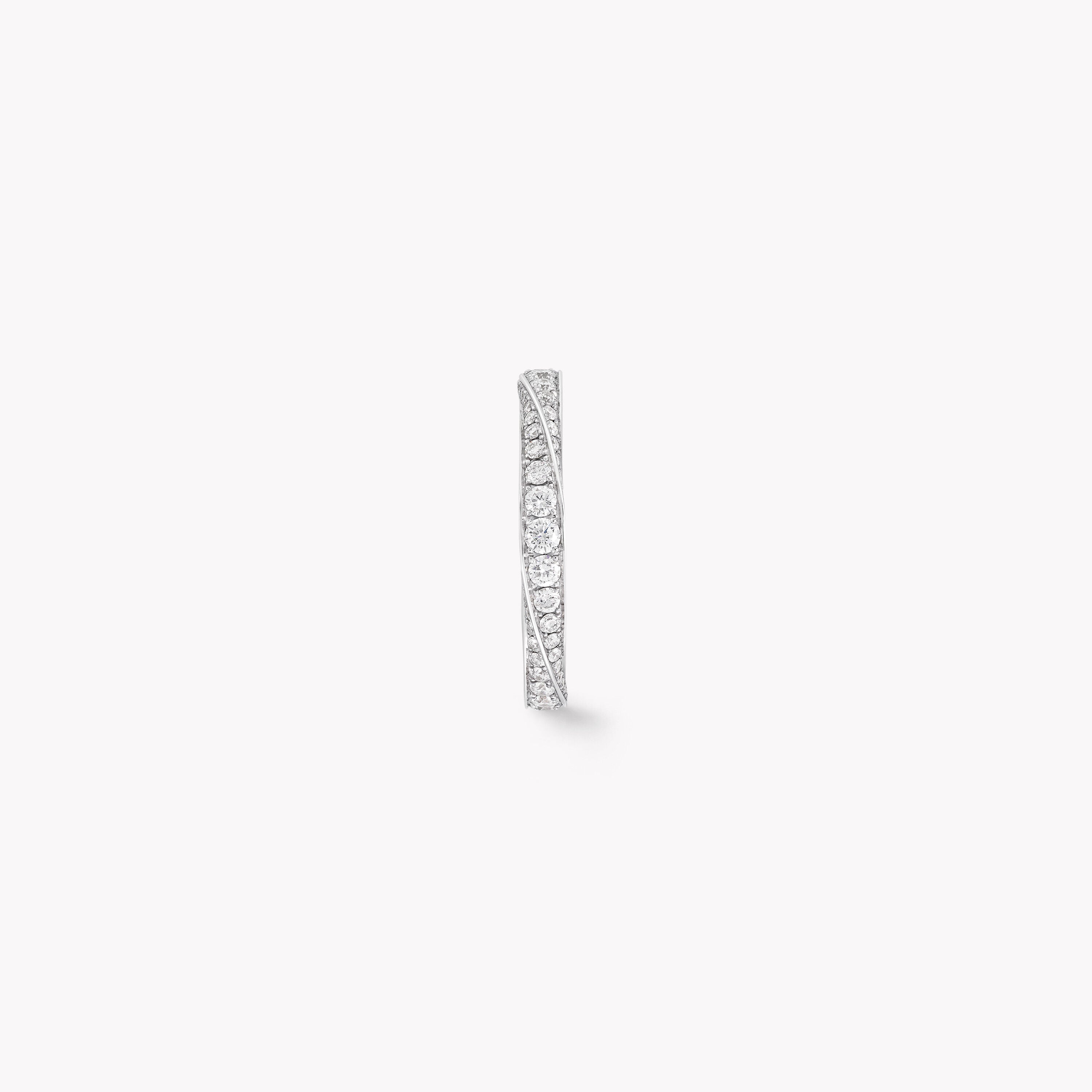Carave Paris Pavé Crossover Diamond Ring