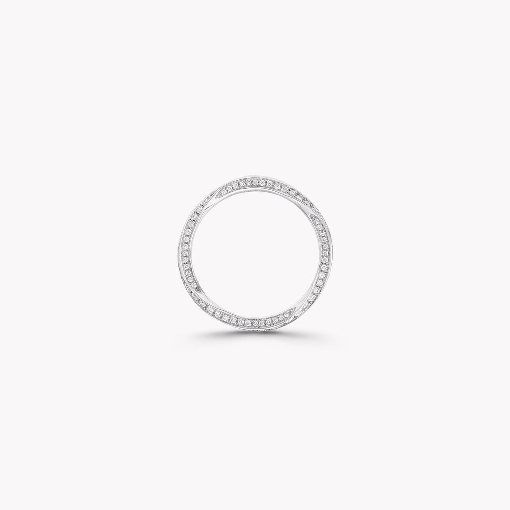 Carave Paris Pavé Crossover Diamond Ring
