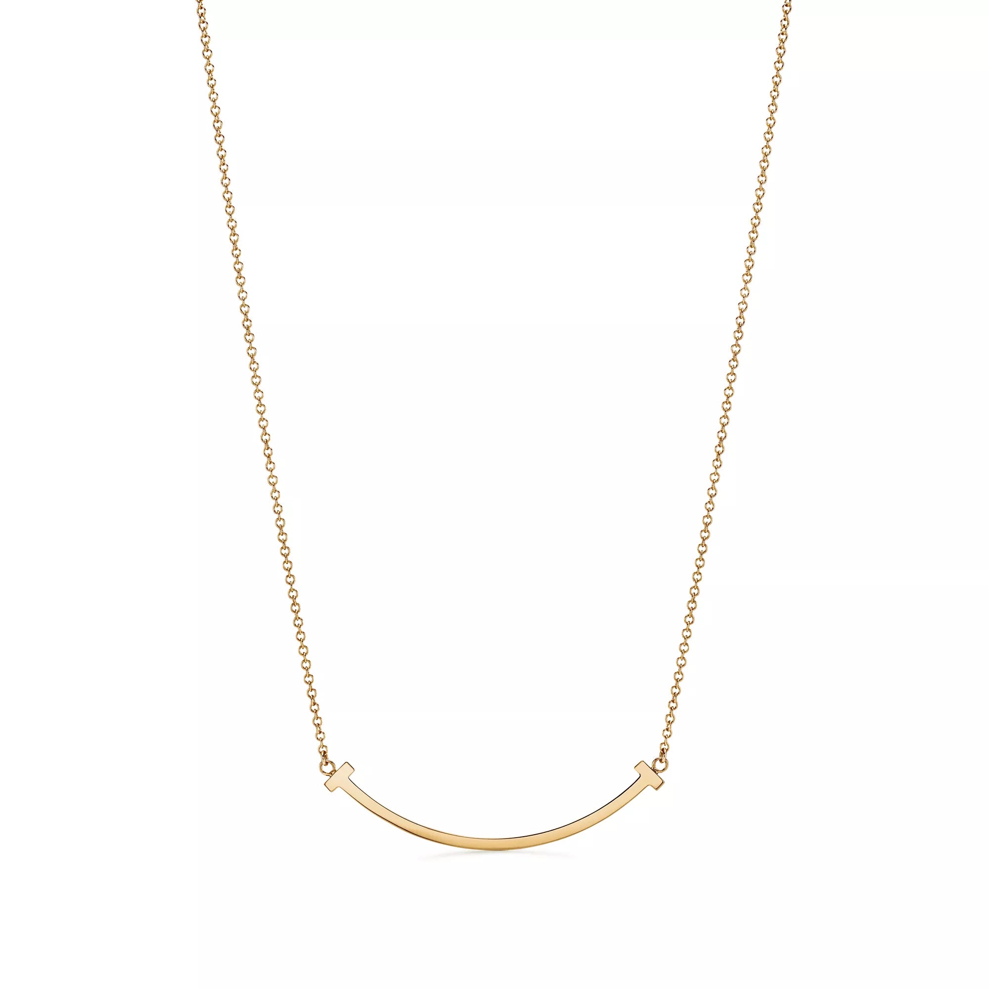 Carave Paris Pavé Curve Bar Diamond Necklace in Gold